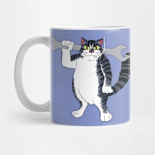 Mechanic Cat Mug